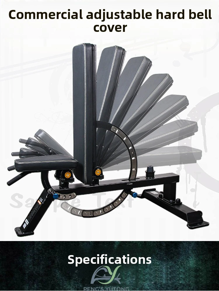 Professional Multi Functional Weight Bench for Posture Correction and Spinal Health Support Clinical Strength Training Gear