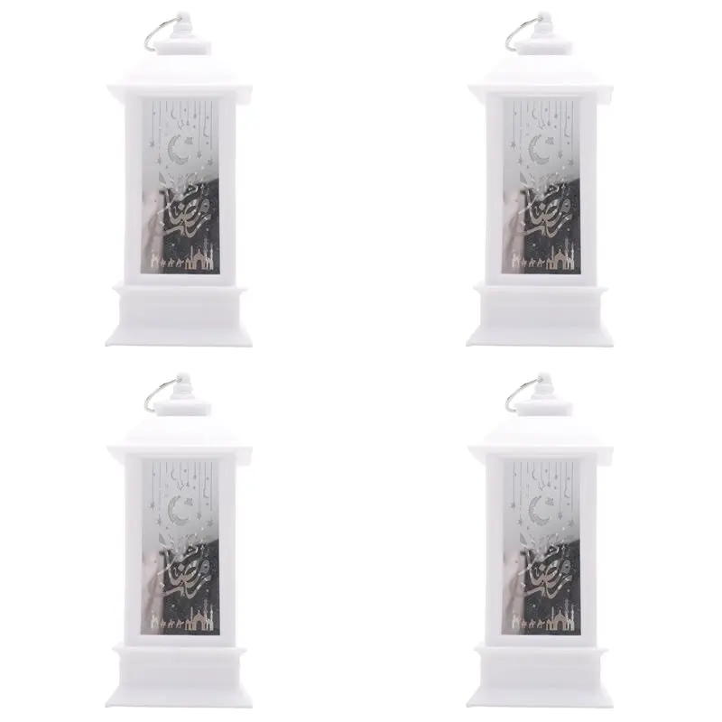

Тренд 2025 года: Светодиодные фонарики 4X «Ид Мубарак», ночники-фонарики для Рамадана, украшения для дома, подарки для праздника Рамадан