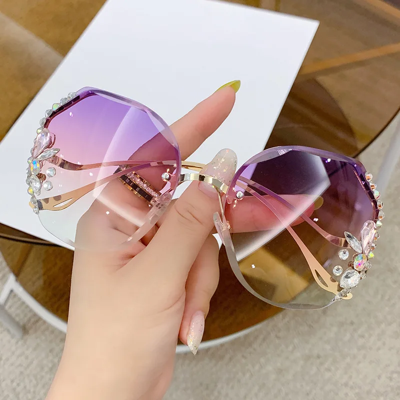 

Women Fashion Irregular Sunglasses 2024 Girls Female Eyewear Men Shades Luxury Vintage Sun Glasses Car Polarized Eyeglasses