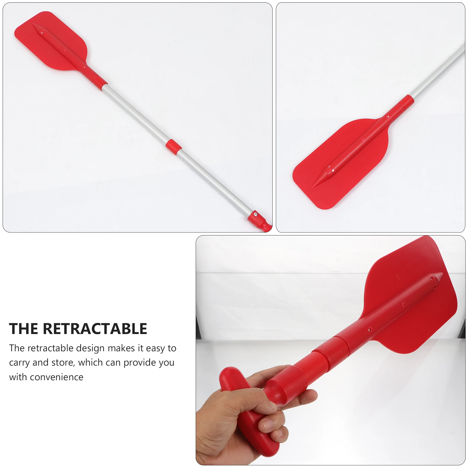 

Retractable Paddle Adjustable Length Oar Paddles Aluminum Affordable Kayak Boat Alloy Accessory Structure Practical