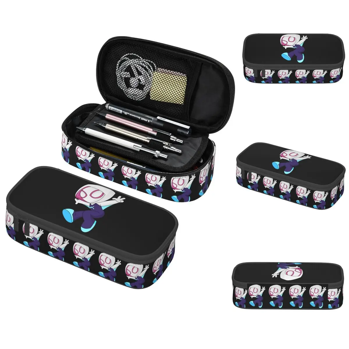 

Пенал с пауком-призраком для мальчиков и девочек, подарки, коробка для ручек, сумка-карандаш, канцелярские принадлежности, сумка-держатель для ручек