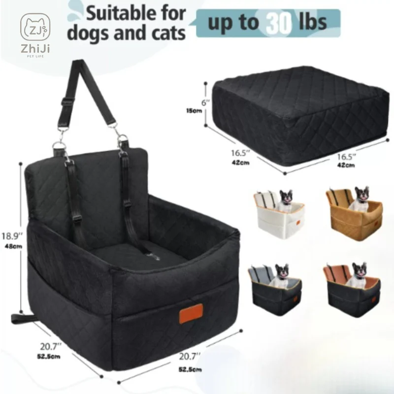 Dog ride out artifact car pet nest cat litter rear anti-dirt pad durable cat medium dog seat