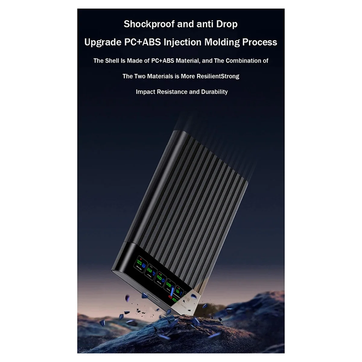 Gabinete hdd de 2,5 polegadas sata para usb3.1 caixa de disco rígido externo 6gbps hdd ssd caixa de armazenamento de disco rígido para pc