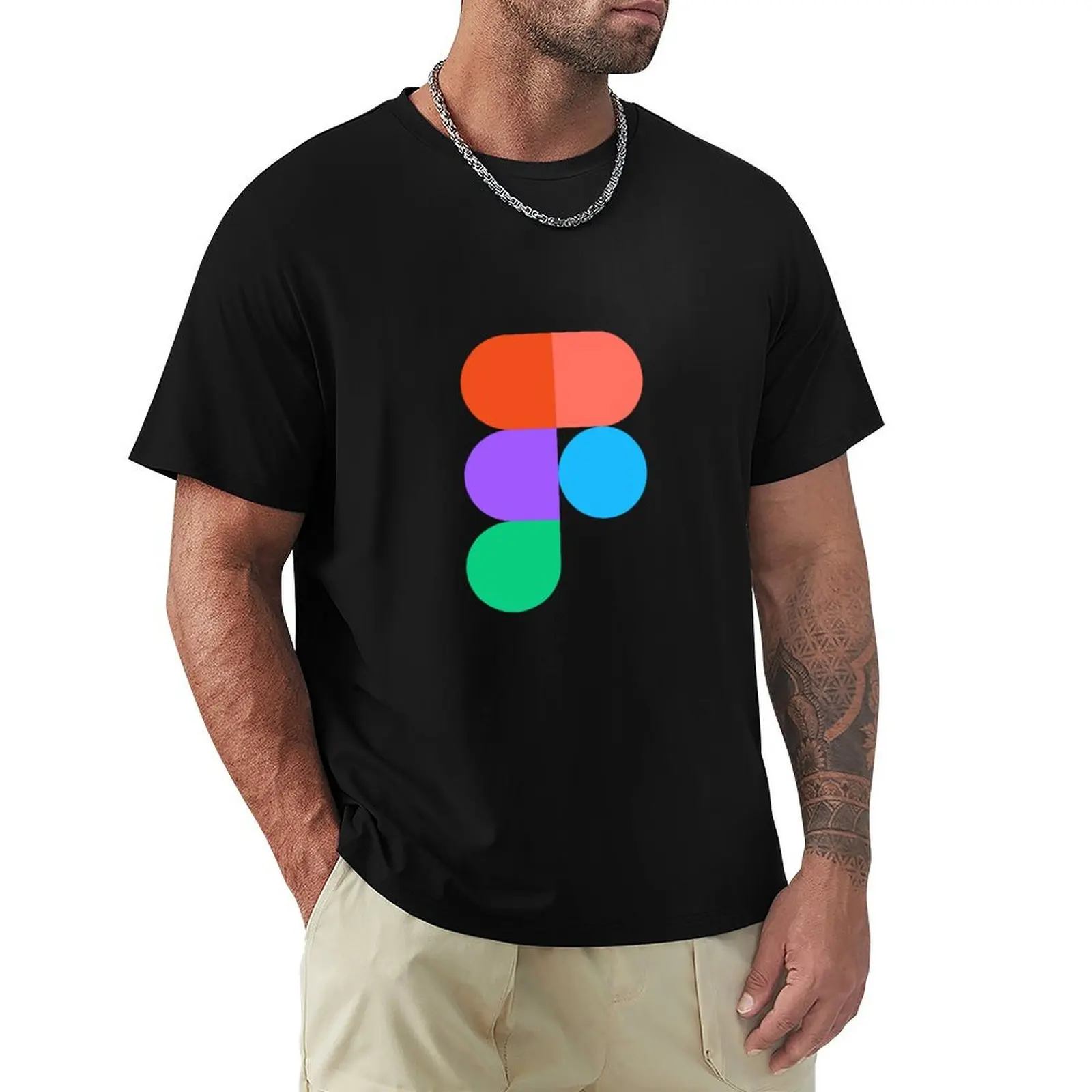 Figma T-Shirt Basic Regular Fit Casual T-Shirt