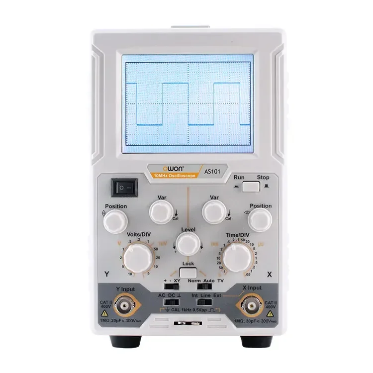 NUEVO Osciloscopio de 1 Canal AS101 AS201, Osciloscopio de Sobremesa OWON, Osciloscopio Digital