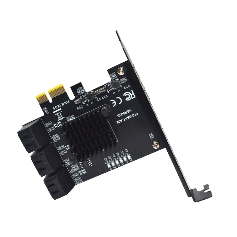 PCI Express Expansion Card 6 Ports SATA 3 PCIE to SATA Card for SSD Synology ASM1166 Chips PCI-E/PCIE SATA Controller Multiplier