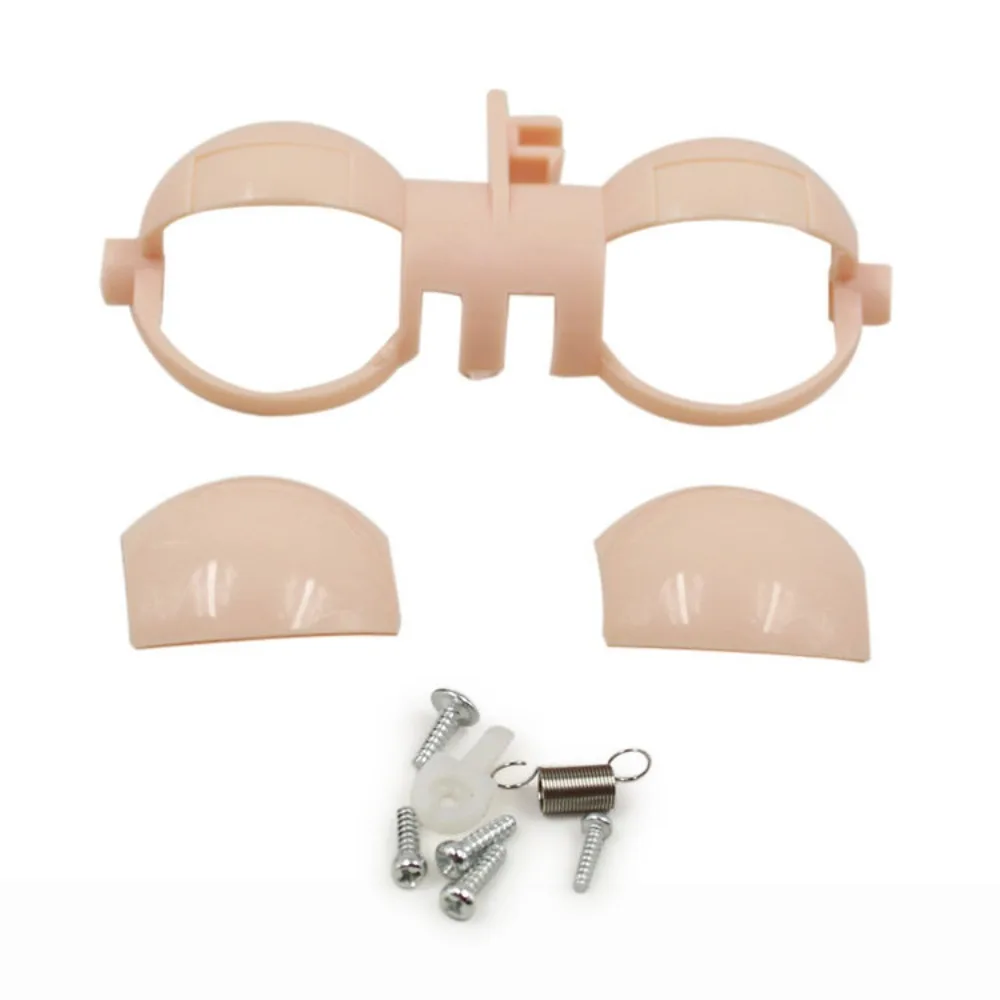 Tornillos bonitos 1/6, mecanismo de ojos Blyth, maquinaria, párpado pintado helado, ojos de muñeca personalizados DIY, ojos coloridos creativos DBS para dormir, 1/6 BJD