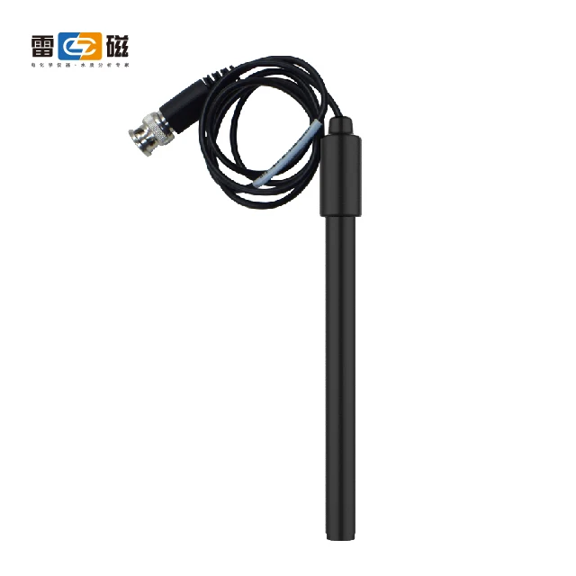 ISE Copper Ion Selective Combination Electrode ISE Electrode Cu2+ Ion Probe Sensor With BNC Connector PC PPMA Material Customize
