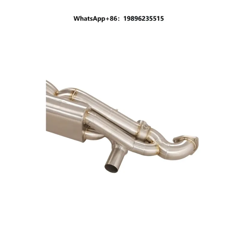 718 GT4 RS 4.0L 2022-2024 High Flow 200 Cell Catalyst Competition Sport Exhaust