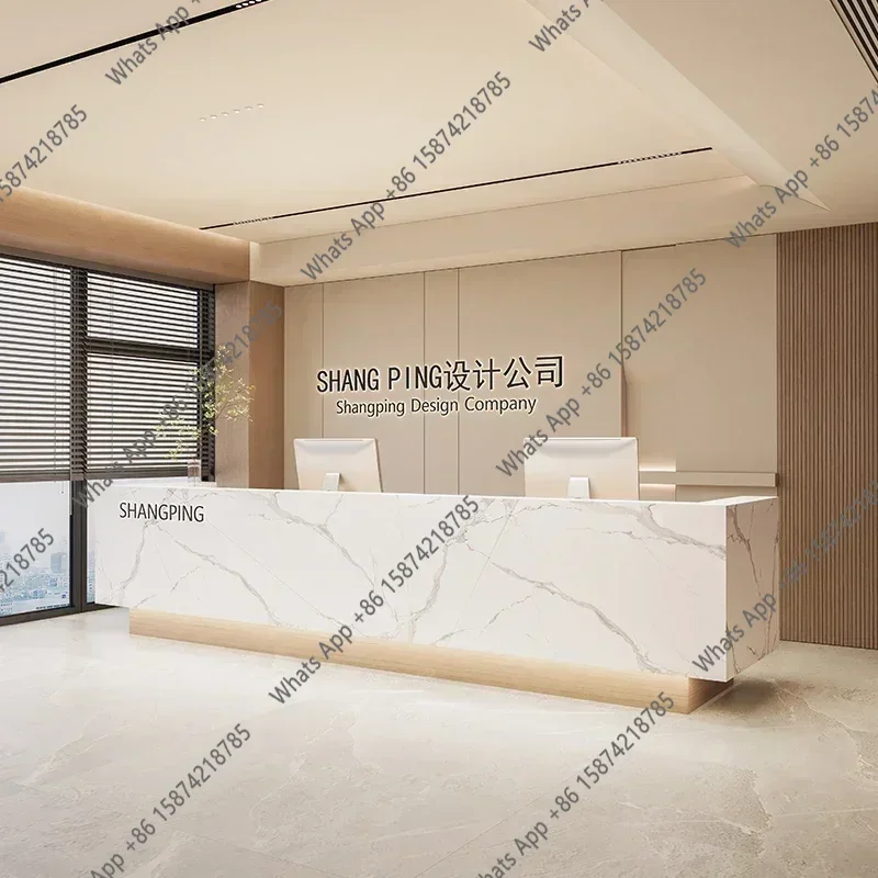

A68 Sm De Tienda Salon Furni European Stores Barber Shop Counter Reception Table Reseption Desk Beauty Institute Design Mostrado