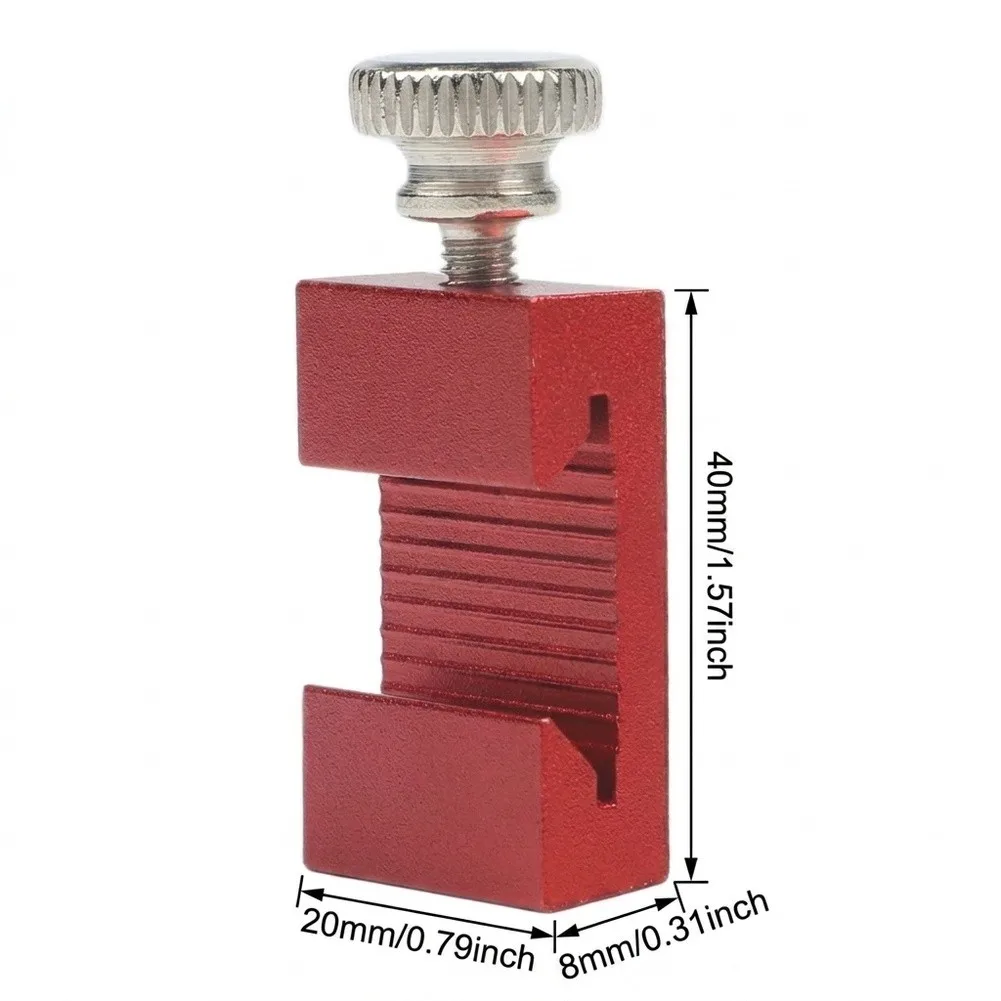 Aluminum Alloy Positioning Block with Metric Scale for Accurate and Repeatable Layout Marking with Any Straight Edge Tool