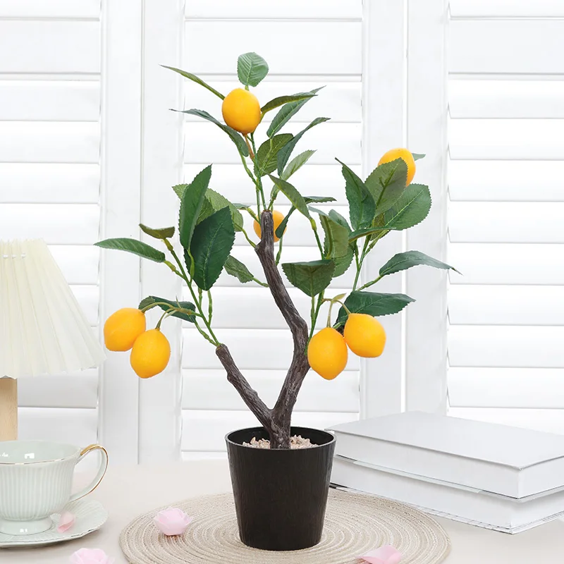 1PC plant simulation tree, simulated olive tree pachira macrocarpa. Money tree potted plant, suitable for home use office. Comme