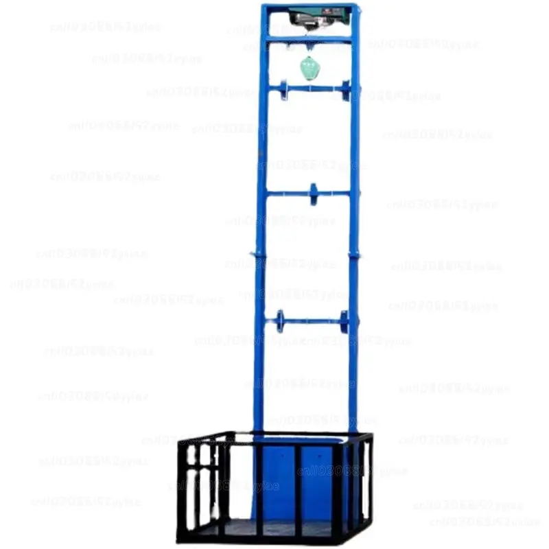 

Electric Hydraulic Lifting Platform Lifting Freight Elevator Warehouse Plant Track Lifting Platform Automatic Freight Elevator