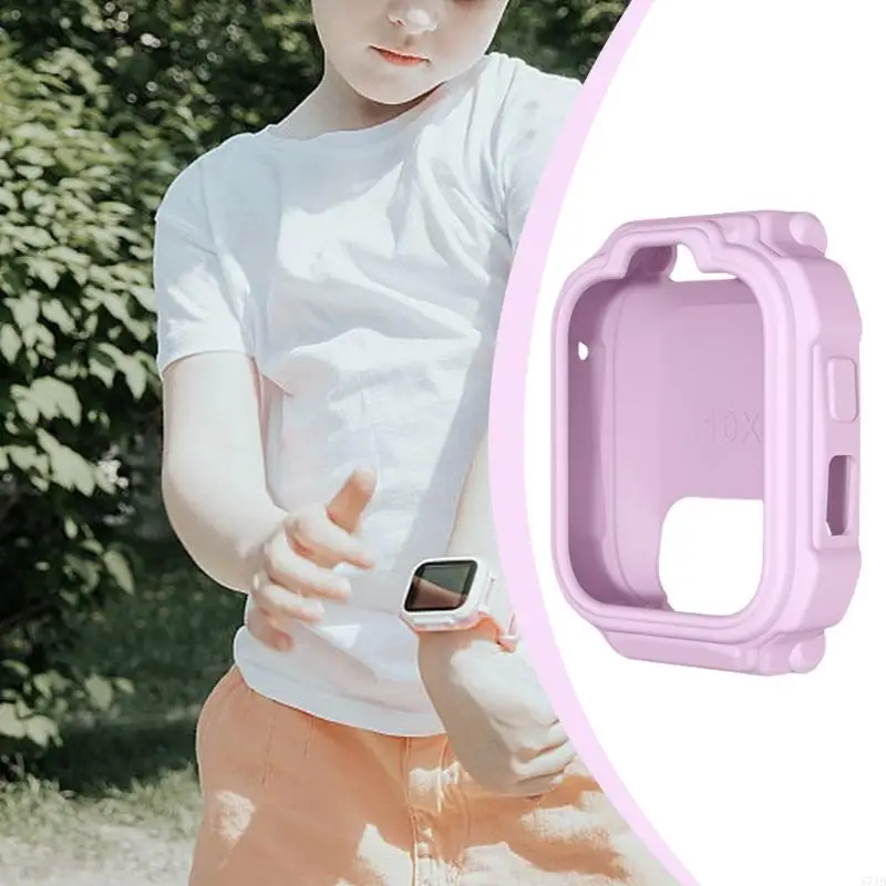 Watch Protector Cover for 360 10X Protector Bumper Cover Soft Flexible Silicone Shell Smartwatch Scratchproof Housing