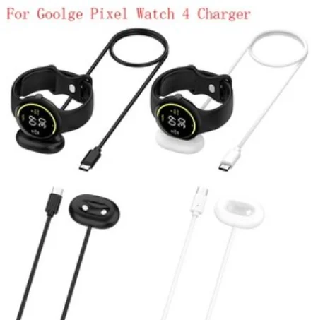 2026 Non-slip Charging Base Watch Charger For Google Pixel Watch 4 Type-C Watch Charger For Google Split Magnetic Charging Cable