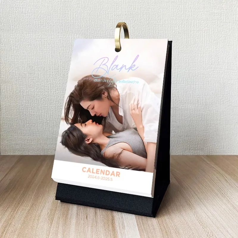 Customized Love Filling Blank FayeYoko Same  Photo 2024-2025 Weekly Calendar/Ling&Orm 54 Page 6-inch Small Weekly Calendar