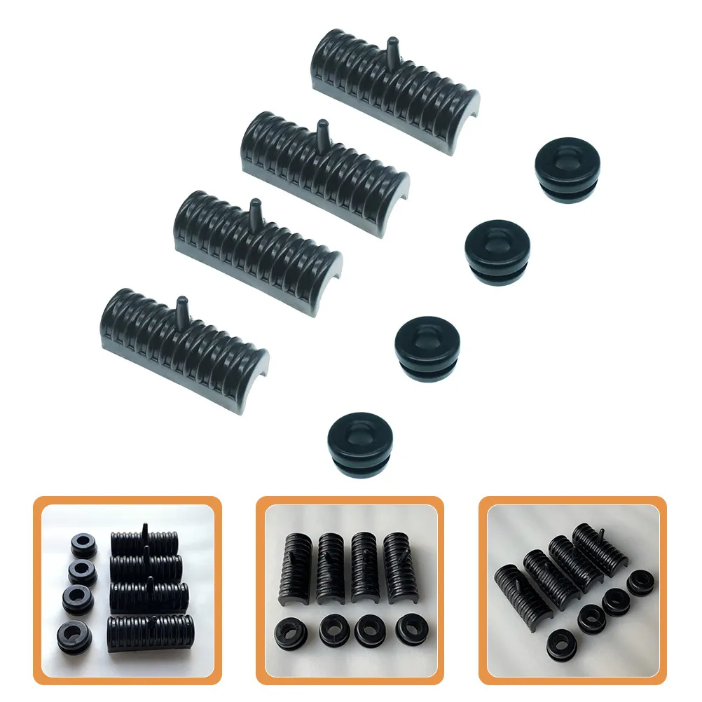 

1Set Saddlebags Mount Hardware Rubber Bushing Support Cushion Professional Grade Vibration Resistant Motorcycle Saddle Bag