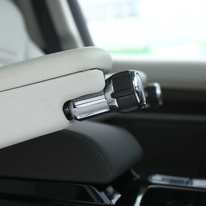Car Aluminum Alloy Internal Seat Armrest Box Adjustment Knobs Replacement For Land Rover Range Rover Sport 2014-2017