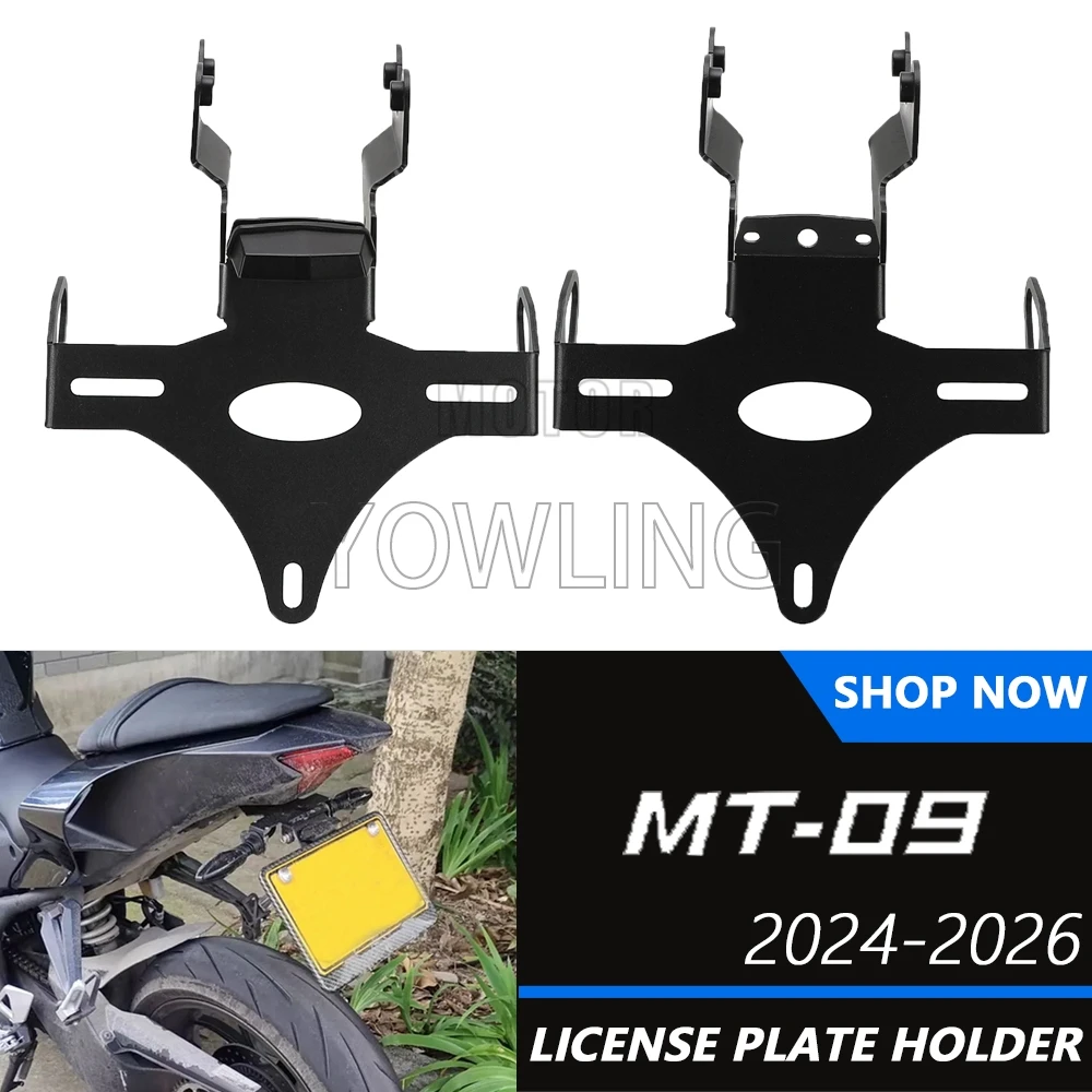 

Motorcycle MT-09 Tail Tidy Fender Eliminator Kit For YAMAHA MT09/SP MT 09 2024 2025 License Plate Holder Accessories YZF R9 2026