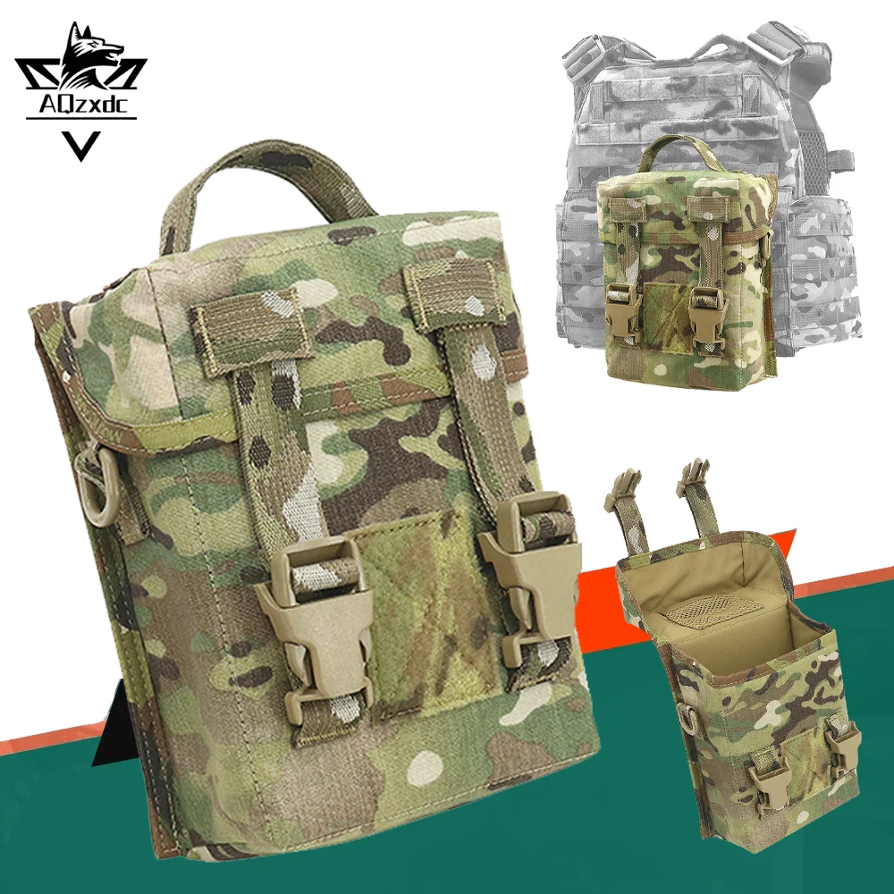 

Tactical Telescope Night Vision Soft Case Molle Optical Instrument Camera Padded Shockproof Bag for Hunting Camping Birdwatching