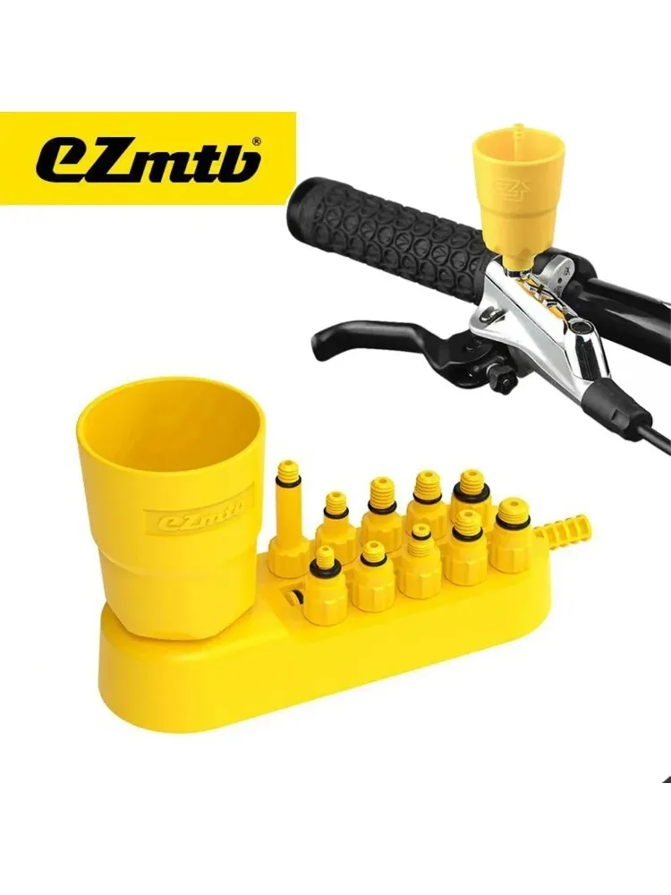Universal Fahrrad Hydraulische Scheibenbremse Mineral Öl Entlüftungs Kit Werkzeuge für Für MTB Rennrad Öl Entlüftungs Adapter Füllung Joint Werkzeuge