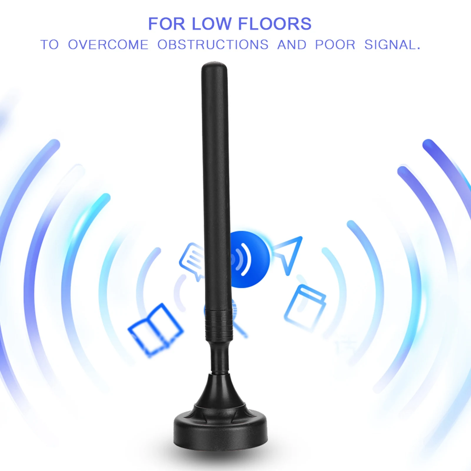 FM Radio Antenna Replacement Antenna Household 25dB High Gain FM Radio Antenna High Sensitivity USB FM Antenna for Low Floor