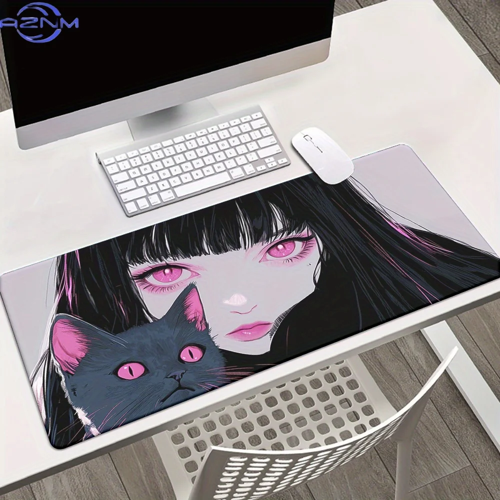 Foldable Printed Mouse Mat Stable Rubber Waterproof Easy Clean Desktop Office Travel Computer Pad