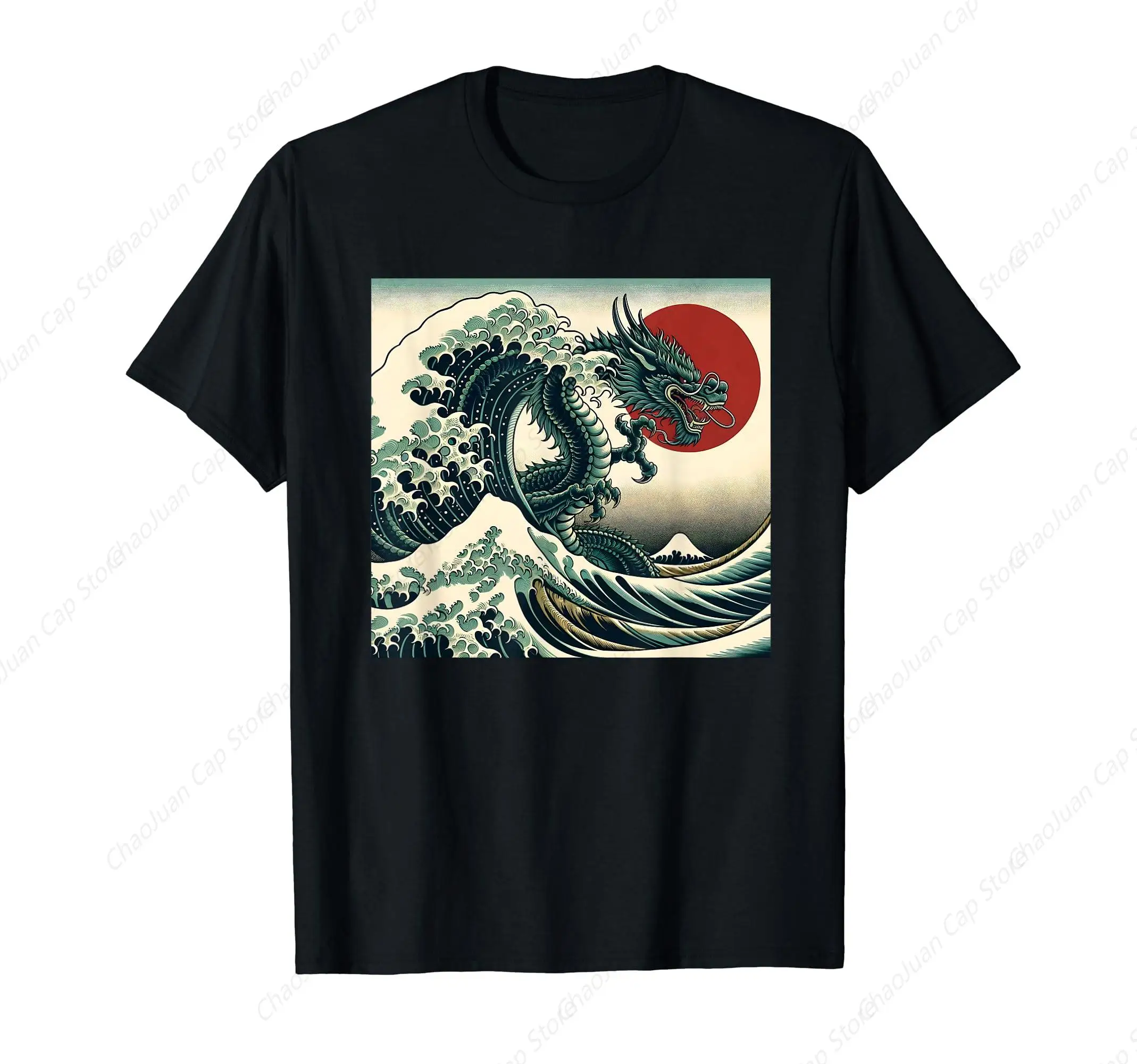 Hokusai The Great Wave off Kanagawa For Artists T-Shirt