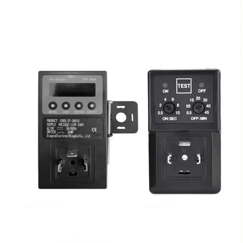Timer Electronic Drain Valve XY-720 XY-720A SMD-720 XY3801H XY3801L Timer Of The Air Compressor AC110-240V DC7-36V Off/On 1S-99H