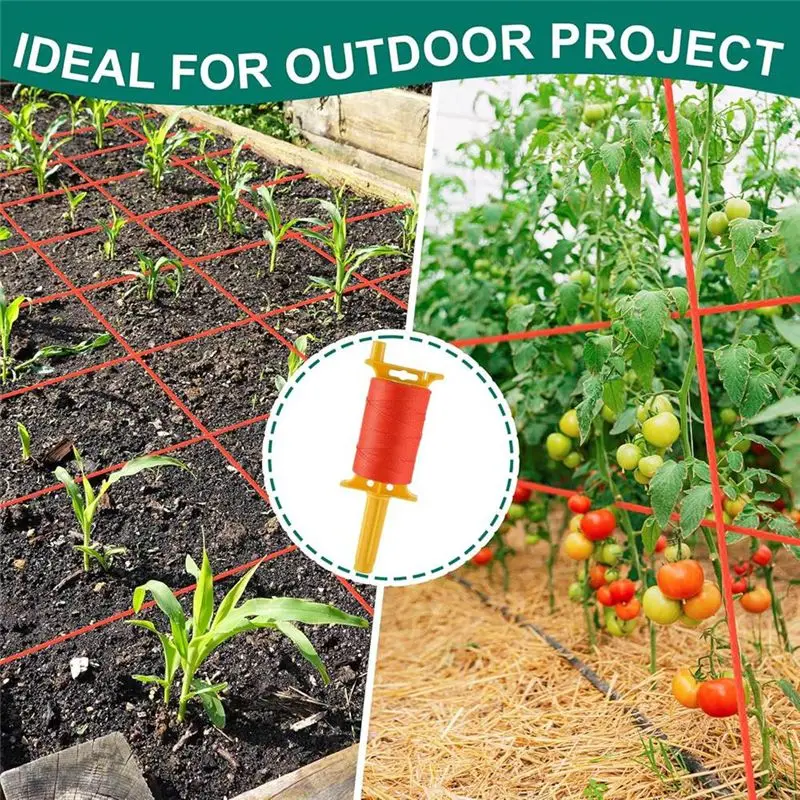 ABFA 2 Pack Mason-Line مع مقبض، بكرة خط ملتوية 540 قدم 18 قابلة لإعادة التحميل مع 10 مستويات مدمجة، خط نايلون مضفر #2