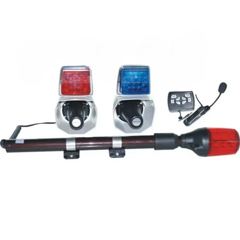 Motorcycle Equipment with Warning Lights Switches and Microphones for Motorbike Accessories