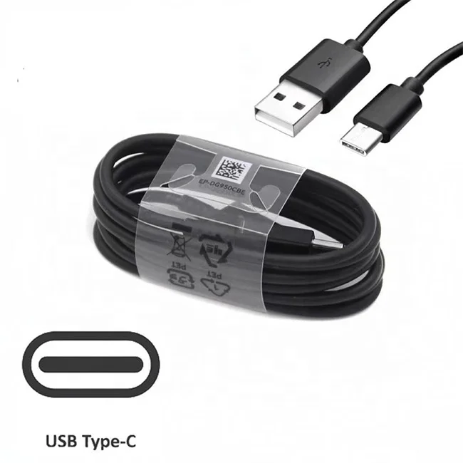 TYPE C Cable 1.2M 2M Fast Charger Data Line For Samsung Galaxy S8 S9 S10 S21 Ultra Note 8 9 10 A54 A53 5G A71 A52 A21S
