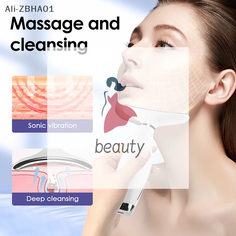 Schönheitsgerät für den Heimgebrauch, Facelifting-Maschine, Hals-Gesichtsschönheitsgerät, Vibrationsmassage für Gesicht und Hals, persönliche Ccare-Skindion