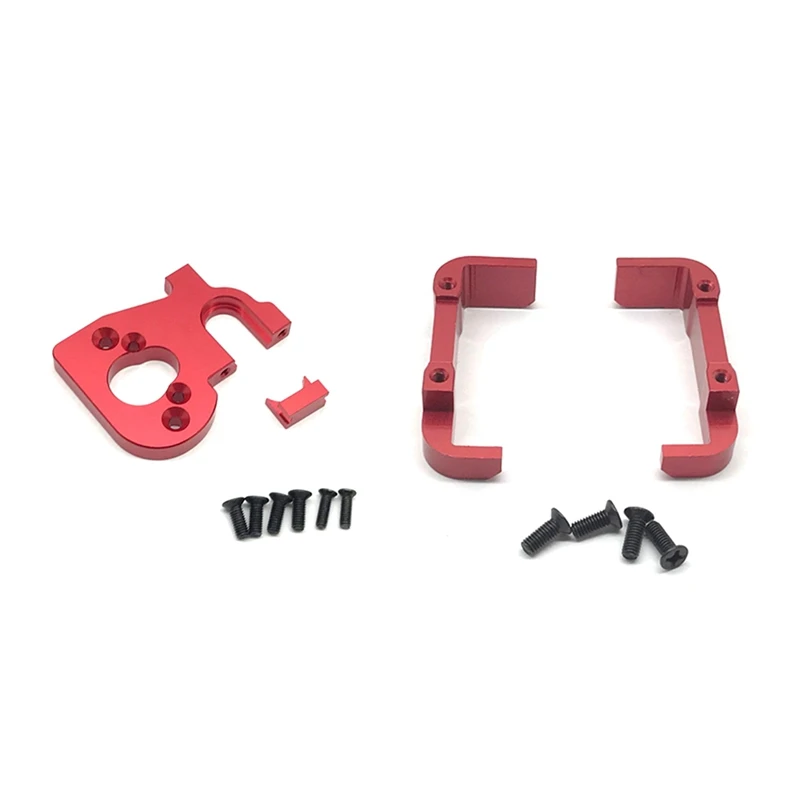 1 Set Rc Car Motor Holder Replacement Accessories & 1 Set Rc Car Battery Baffle Mount Base Replacement Accessories