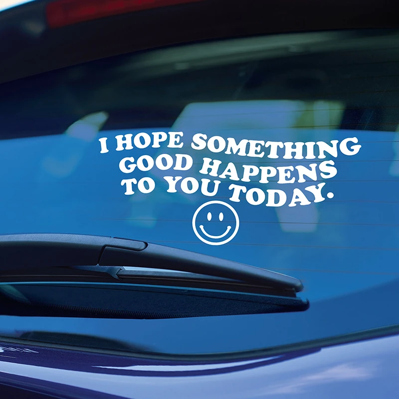 Car stickers make your car fun, very handsome, and can be customized for waterproof and sun protection