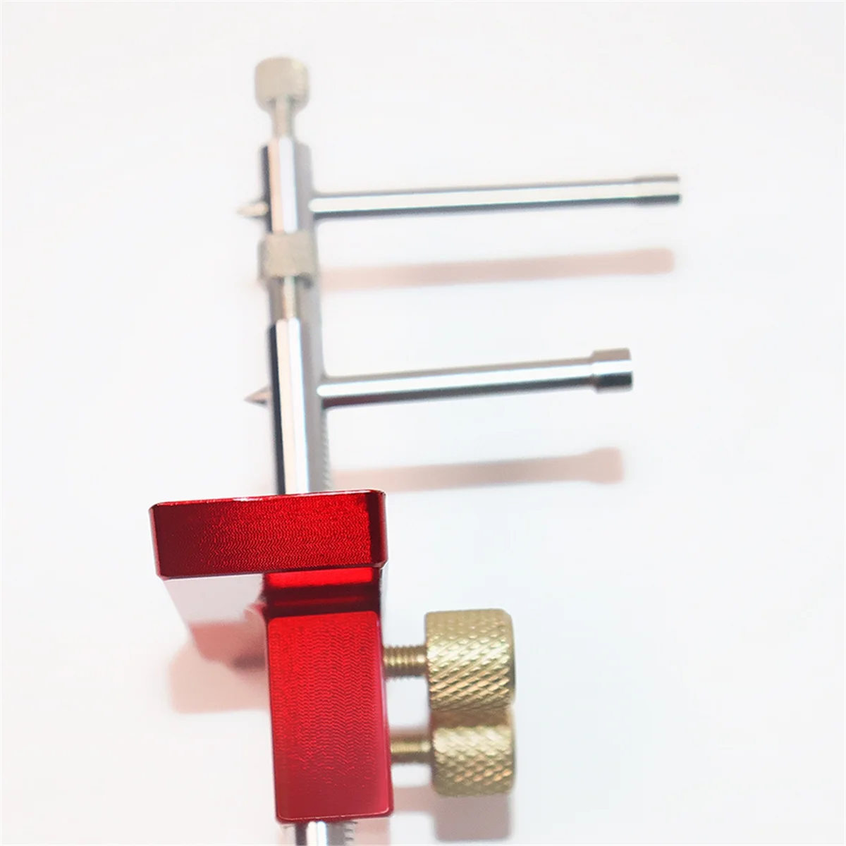 A83Z Woodworking Scriber Double Headed Scriber Punch Pin Convenient Wooden Tenon Scribing Measuring Adjustable Tools
