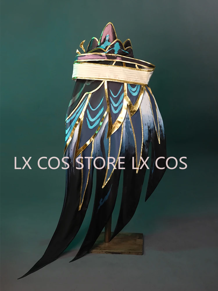 Calligraphia Xayah Cosplay Costume Xayah Chinese Style Dress Halloween Women Outfit with Cloak New Skin