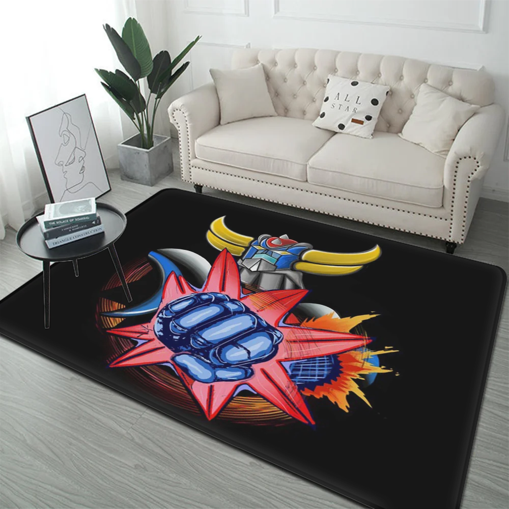 Goldorak Grendizer UFO Robot Goldrake Floor Mat Bath Mat Nordic Style Home Doormat Bathroom-Toilet Mats Bedroom Welcome Doormat