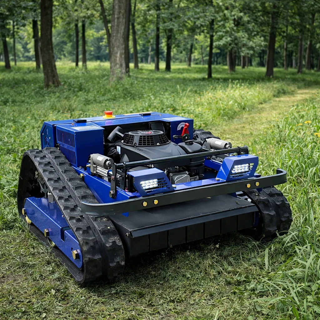 

Customized Euro 5 Approved Lawn Mower - Remote Control 550mm Cutting Width With LONCIN Engine