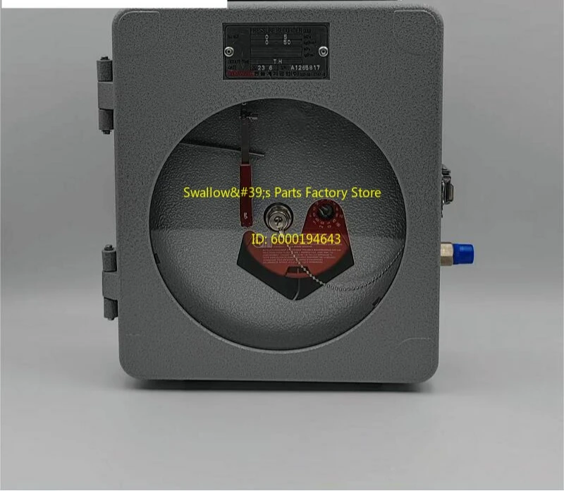 Instrumento de pressão para discos, gravador mecânico de pressão com cabeça tipo caneta HW-PR320
