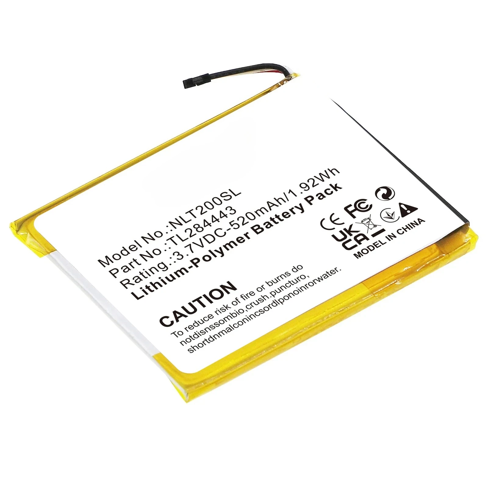 520mAh Smart Home Battery For Nest Learning Thermostat 3rd Generation,T3007ES,T3008US,A0013,Thermostat E,T4000ES,TL284443