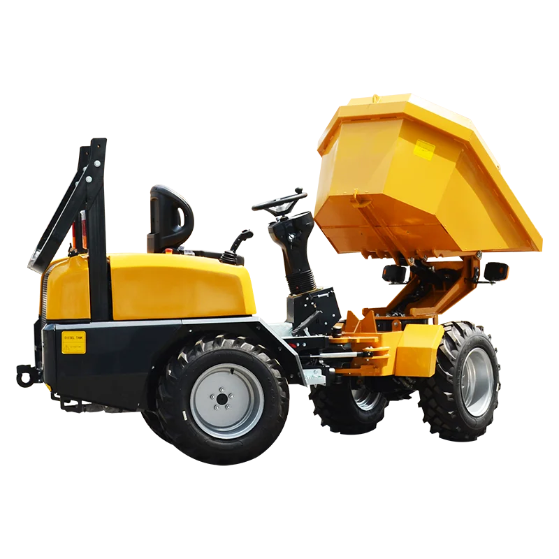 1 Ton Mini Crawler Dumper Euro 5 Engine CE Certified for Farm Garden