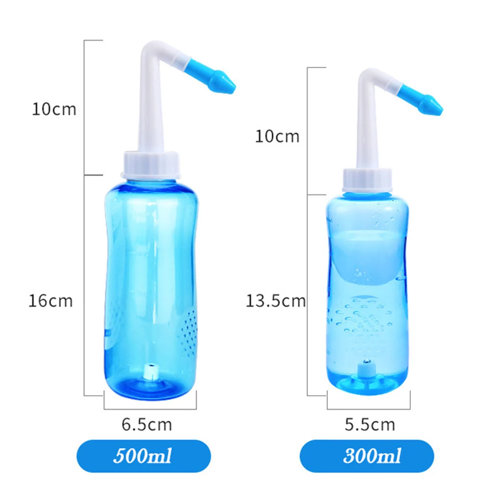 300ML Nose Wash Cleaner Nasal Irrigator Rinse Bottle Nose Protector Avoid Allergic Rhinitis For Adults Children Neti Pots