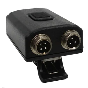 FBI - Yüksek Duyarlı, Taktik, Çift PTT, Mikrofon, boğaz, hava tüpü Kulaklık mikrofon Baofeng UV-5R, UV82, 888S, çocuk taşınabilir radyo. fbı'ı aramak için yapılan en büyük satışlardan 12'si-no. 11