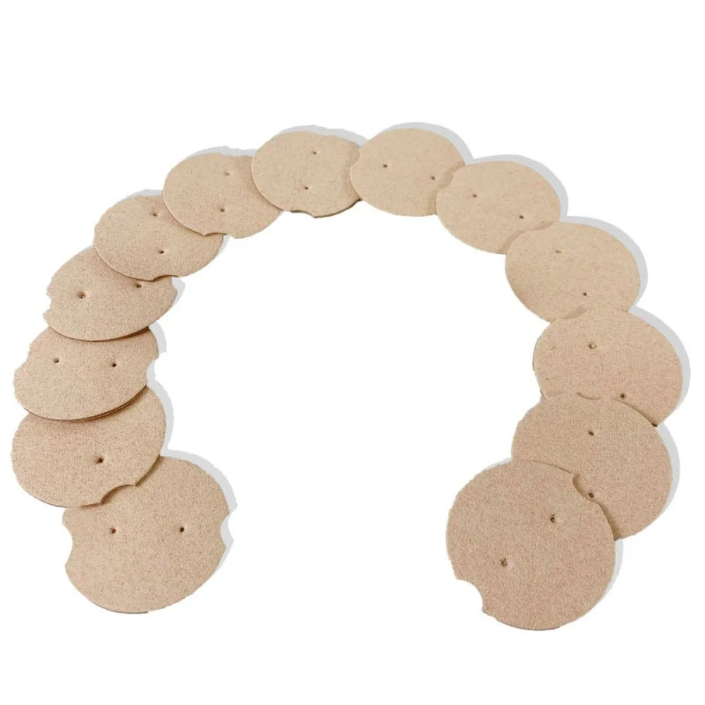 12Pcs Multifunctional Rings Display Pads Round Organizer Earrings Card Holder Simple Jewelry Packaging Round Ring Stand Outdoors