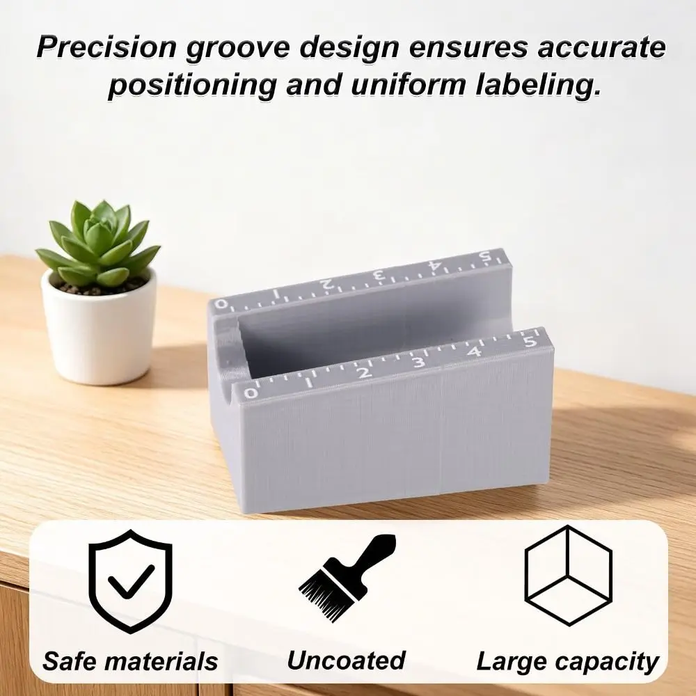 3ml 10ml Vial Label Applicator Precise Application Time-Saving Sticker Alignment Tool Easy Alignment Reusable