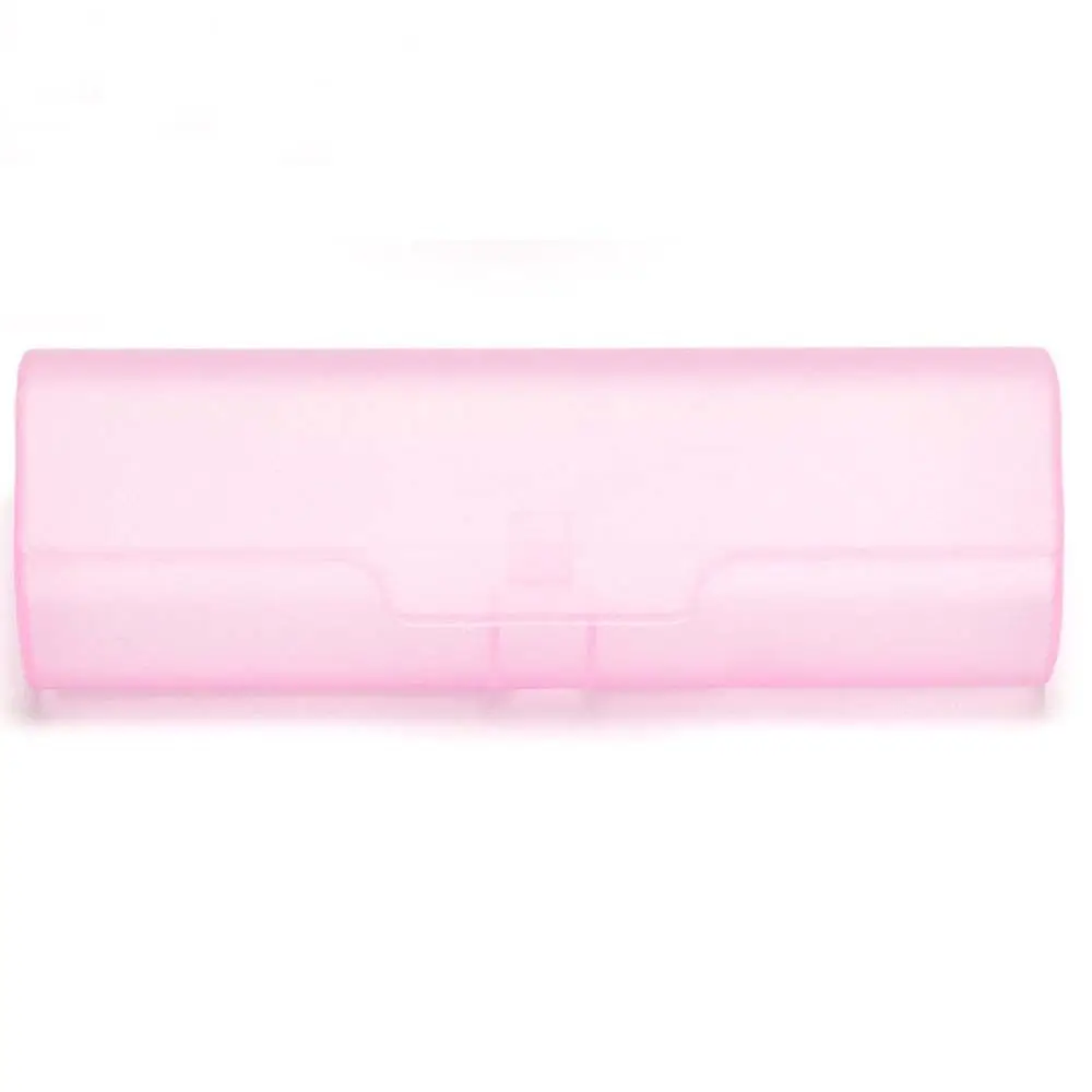 شبه شفافة طالب النساء الرجال البلاستيك مشهد نظارات القراءة حالة النظارات الصلبة مربع نظارات مربع