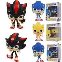 FUNKO POP Super Sonics Limited 283# #284 #285 #287 #288 Vinyl Action Figure Collection Model Toys for Children Birthday gift