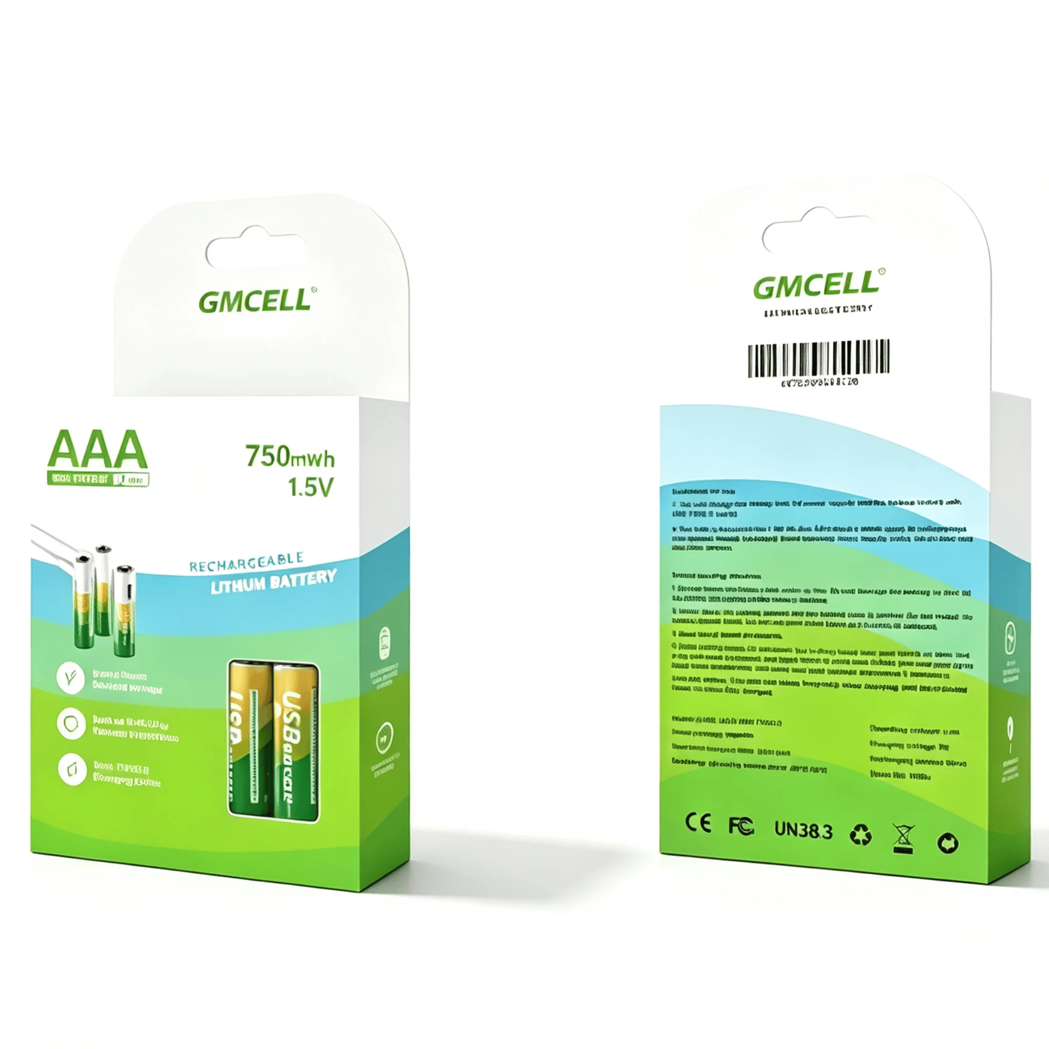 1,5 V AA & AAA oplaadbare batterij Type-C snel opladen Alkaline batterijkit geschikt voor gamecontroller muis afstandsbediening