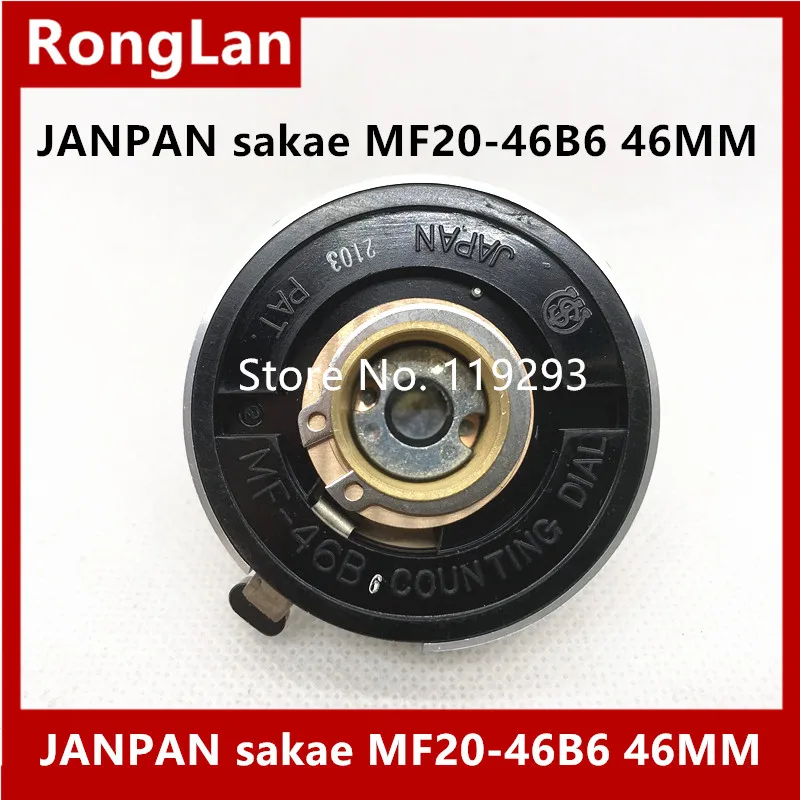 JAPAN imported Sakae MF20-46B6 MF-46B dial lockable potentiometer knob diameter 46MM-2PCS